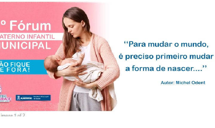 1º Fórum Materno Infantil será realizado nos dias 20 e 21 de julho em Alagoinhas