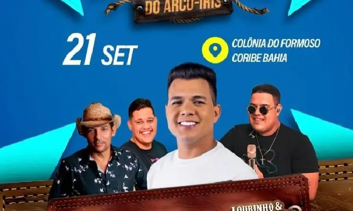 22º CAVALGADA DO ARCO-IRIS CORIBE, CONFIRA PROGRAMAÇÃO