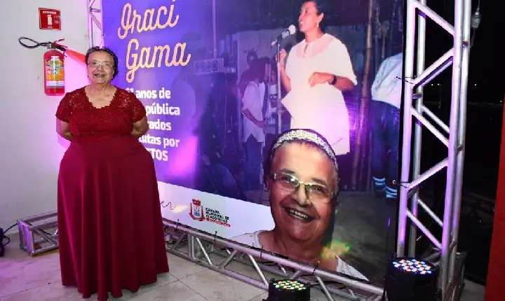 Alagoinhas: Secretária Iraci Gama é homenageada com Sessão Solene na Câmara Municipal de Vereadores