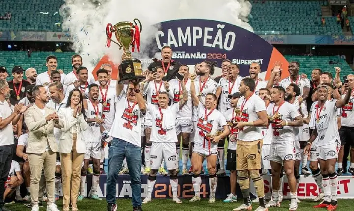 Após seis anos Vitória conquista 30º título do Baianão em plena Arena Fonte Nova