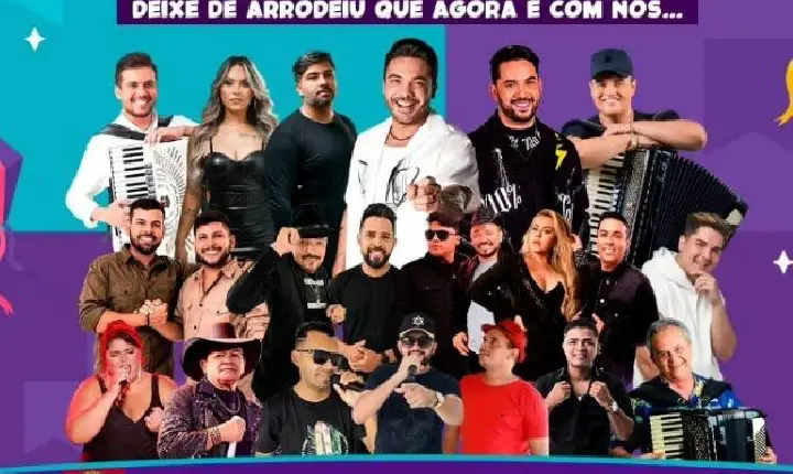 ARRAIÁ DO BANZA 2024 DIVULGA PROGRAMAÇÃO OFICIAL