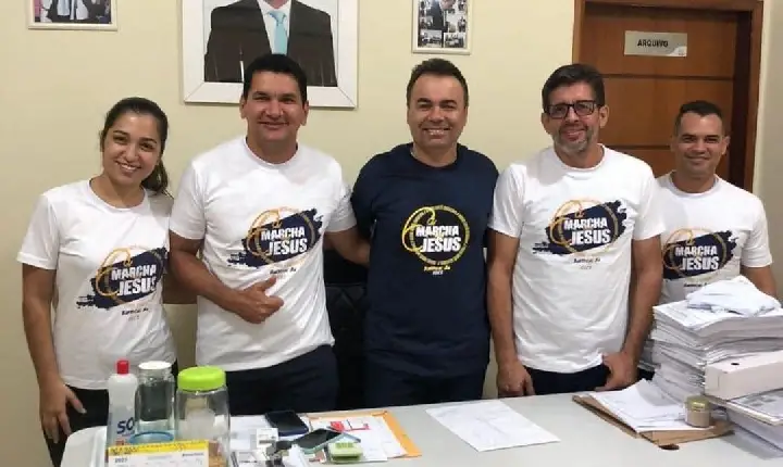 Barrocas: A 6ª edição da Marcha para Jesus será realizada no dia 22 de abril com apoio total da Prefeitura Municipal