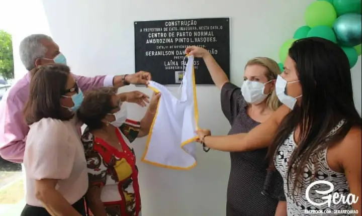 Catu: Ex-Prefeito Geranilson Requião comemora 1 anos da inauguração do Centro de Parto Normal