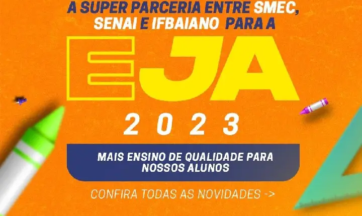 Catu: Parceria entre Prefeitura, IF e SENAI garante qualificação profissional a estudantes da EJA em 2023