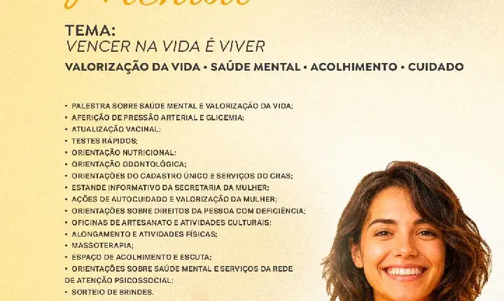 Catu realiza I Feira de Saúde Mental com serviços, informação e ações de valorização da vida