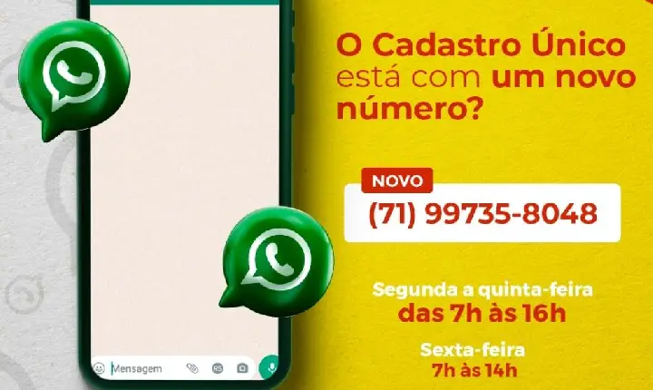 Central do Cadastro Único de Catu passa a atender com agendamento