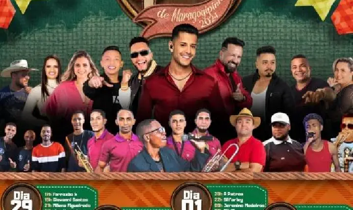 CONFIRA A PROGRAMAÇÃO COMPLETA DO SÃO PEDRO DE MARAGOGIPINHO 2024