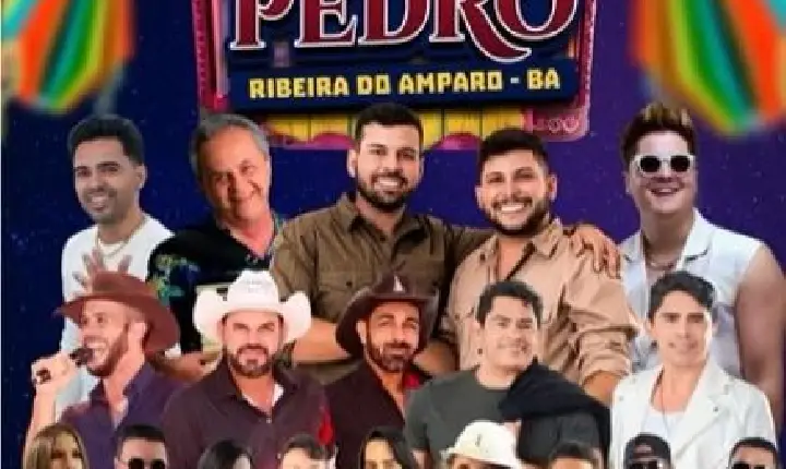 CONFIRA PROGRAMAÇÃO COMPLETA DO SÃO PEDRO 2024, RIBEIRA DO AMPARO