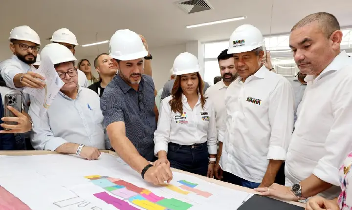 Em Alagoinhas, governador acompanha avanço das obras do novo hospital regional