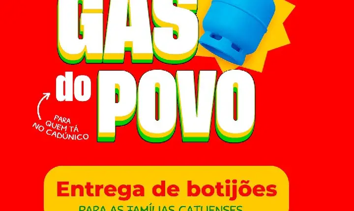 Famílias de Catu são beneficiadas com o programa Gás do Povo