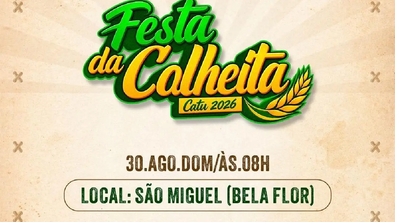 Festa da Colheita celebra agricultores e valoriza o trabalho no campo em Catu