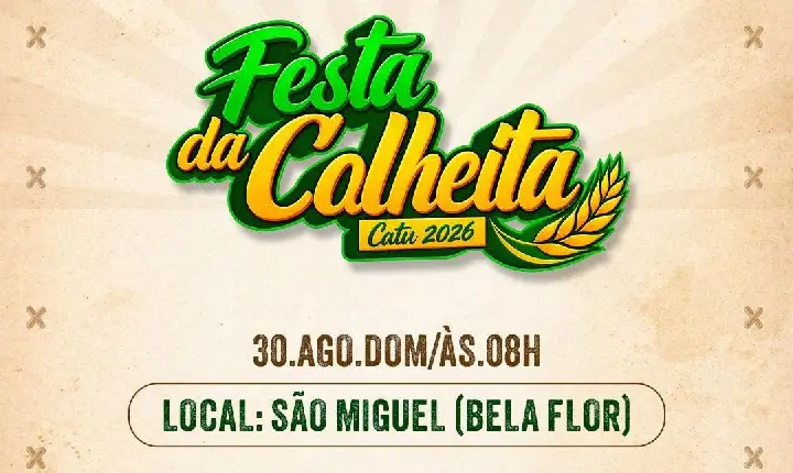 Festa da Colheita celebra agricultores e valoriza o trabalho no campo em Catu