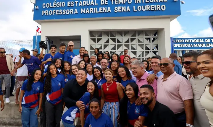 Governo do Estado entrega colégio de tempo integral em Mascote com investimento de R$ 13,1 milhões