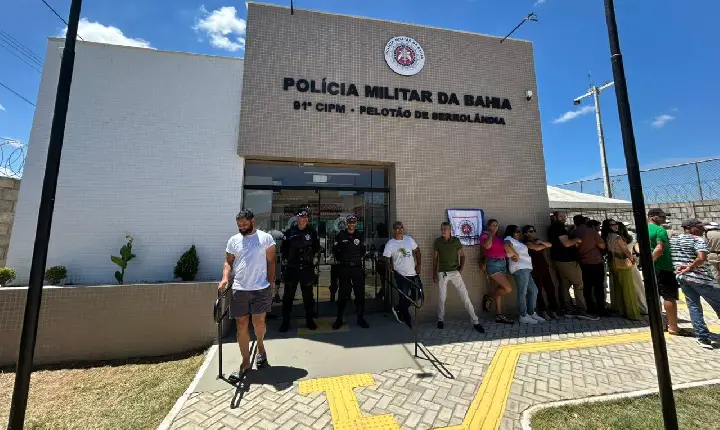 Governo do Estado entrega o novo Pelotão da PM de Serrolândia