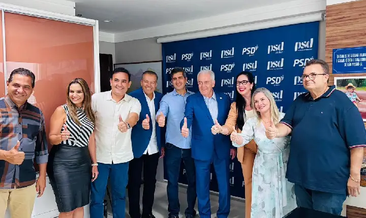 Gustavo Carmo assume presidência do PSD em Alagoinhas e partido ganha reforço com filiação da deputada Ludmilla Fiscina