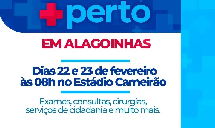 Mais de 12 mil atendimentos serão ofertados durante a Feira Saúde Mais Perto