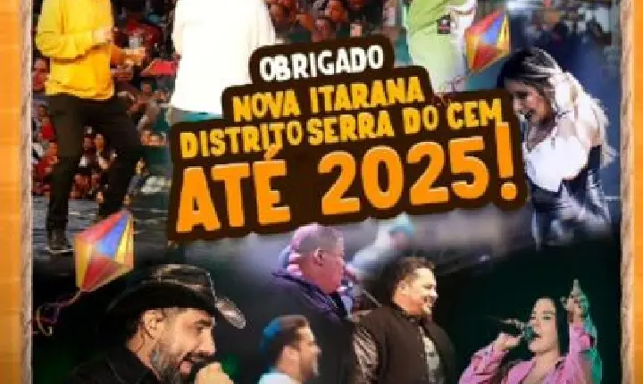 NOVA ITARANA: GRANDE SUCESSO O SÃO PEDRO DO CEM