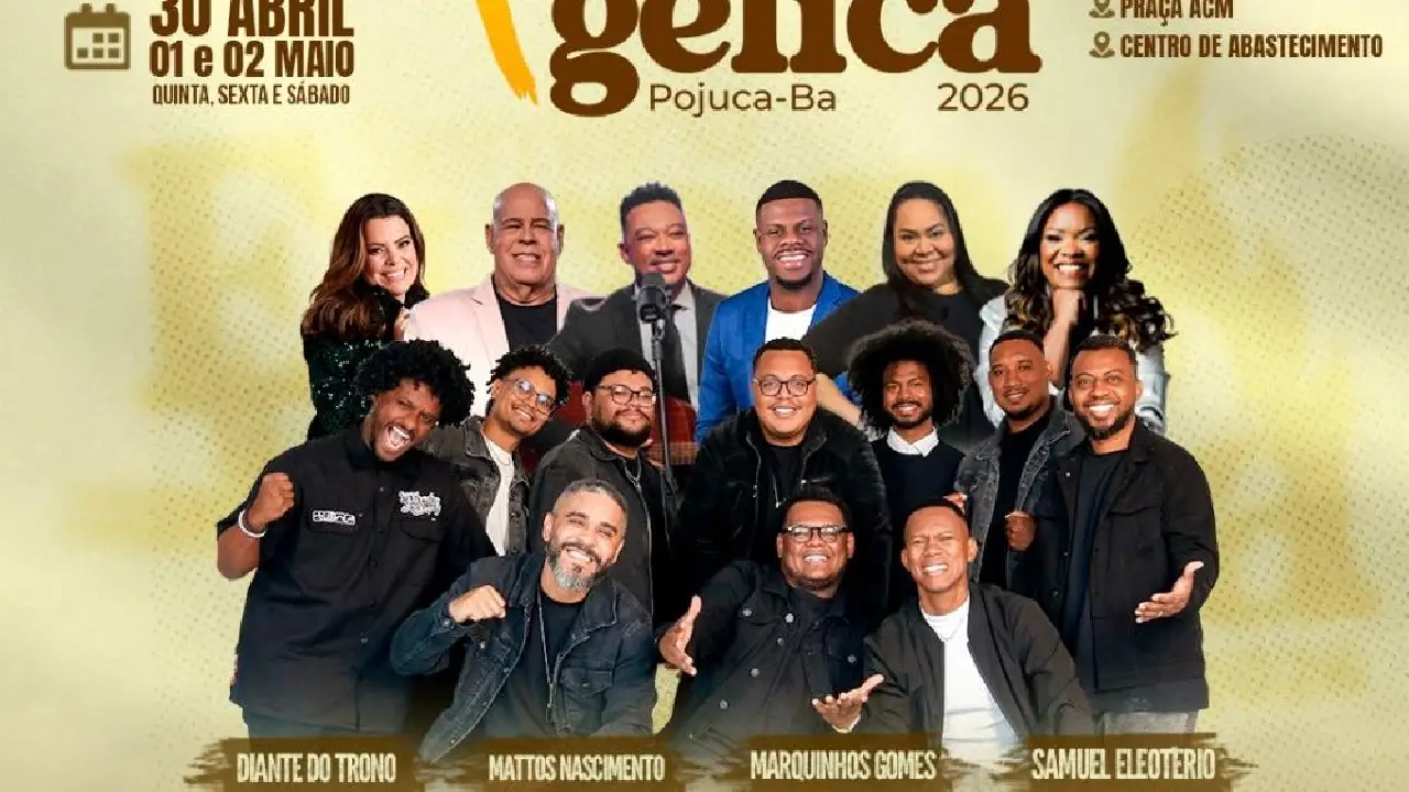 Pojuca realiza Semana Evangélica 2026 com três dias de fé, louvor e união