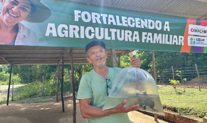 Prefeitura de Camaçari realiza entrega de mais de 200 mil alevinos beneficiando piscicultores da zona rural