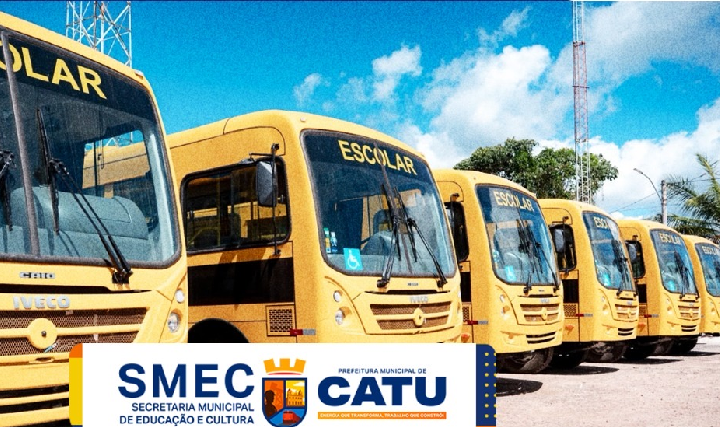 Prefeitura de Catu amplia frota escolar com aquisição de seis novos ônibus