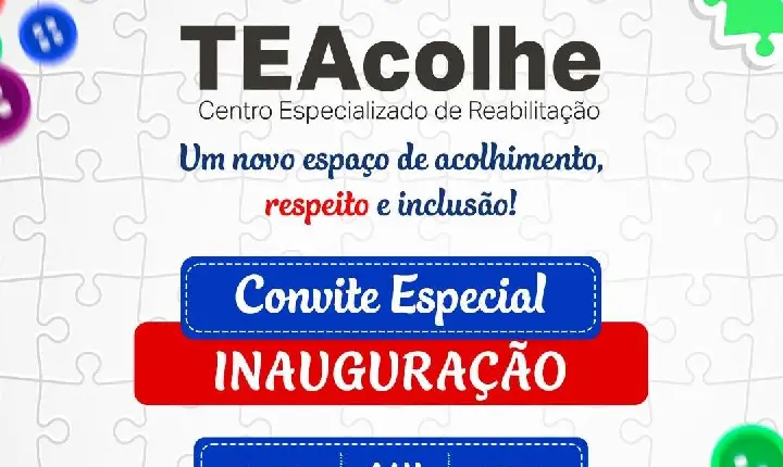 Prefeitura de Catu inaugura o TEAcolhe – Centro Especializado de Reabilitação
