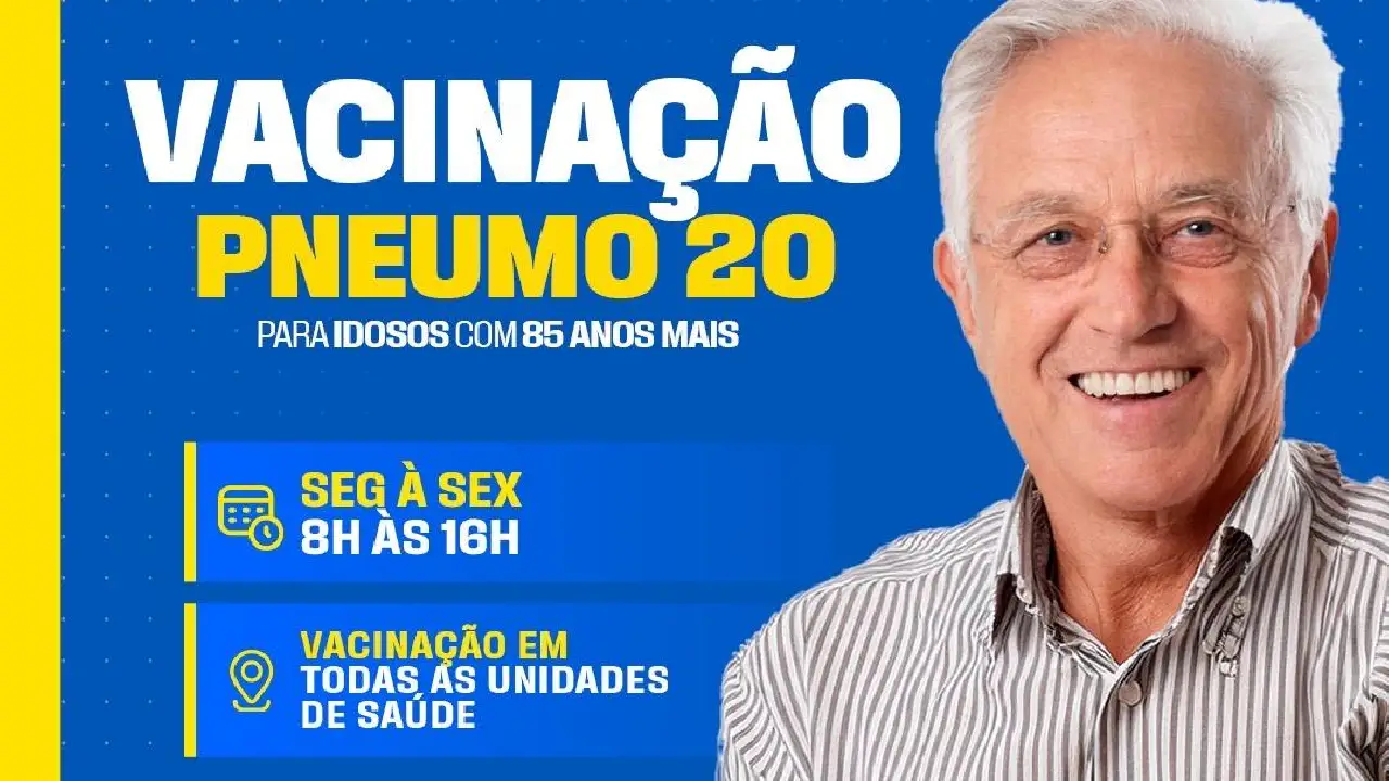 Prefeitura de Catu intensifica proteção à saúde dos idosos com vacinação Pneumo 20