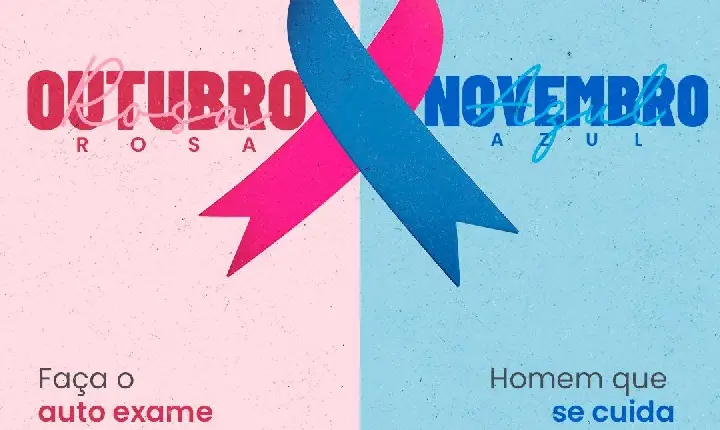 Prefeitura de Catu reforça campanhas Outubro Rosa e Novembro Azul com foco na prevenção