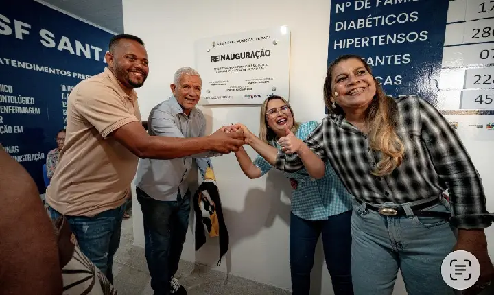 Prefeitura de Catu Reinaugura o UBS da Santa Rita e marca novo avanço na saúde de Catu