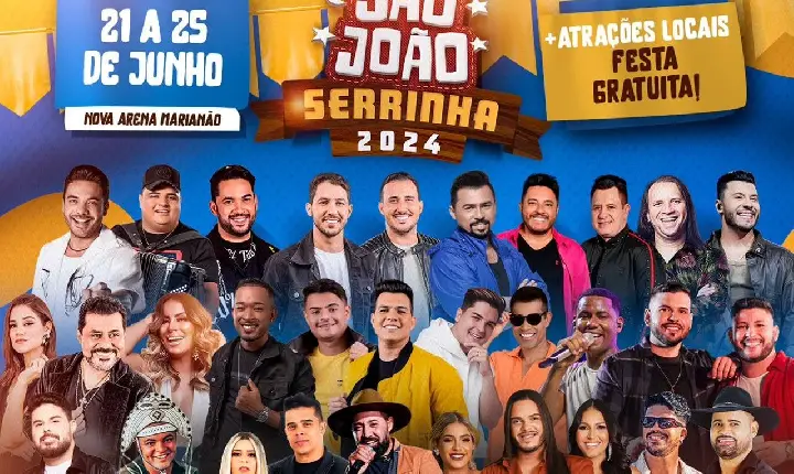 Prefeitura de Serrinha anuncia programação do São João 2024
