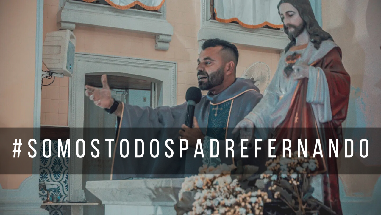 População catuense faz manifesto e pede retorno de Padre Fernando Silva