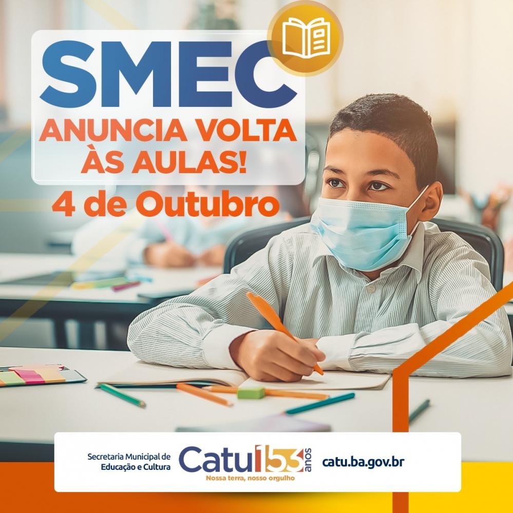 Secretaria de Educação anuncia volta às aulas presenciais na próxima segunda