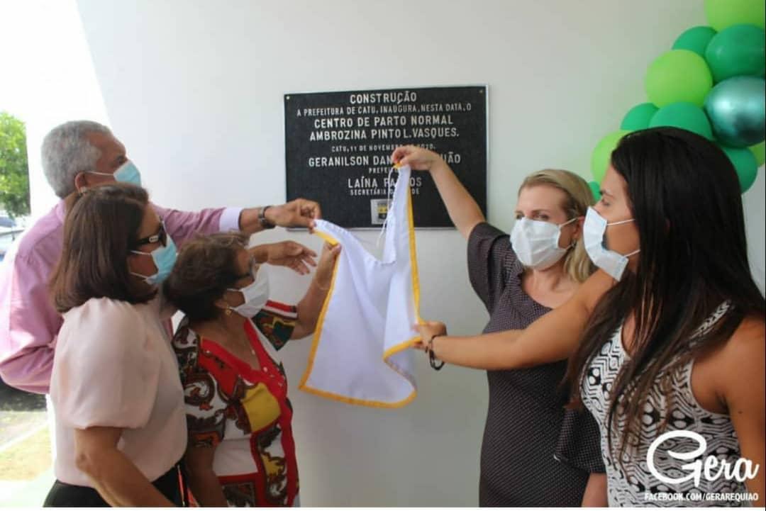 Catu: Ex-Prefeito Geranilson Requião comemora 1 anos da inauguração do Centro de Parto Normal