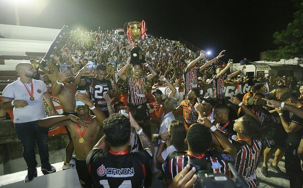 Atlético de Alagoinhas vence o Jacuipense e é bicampeão baiano