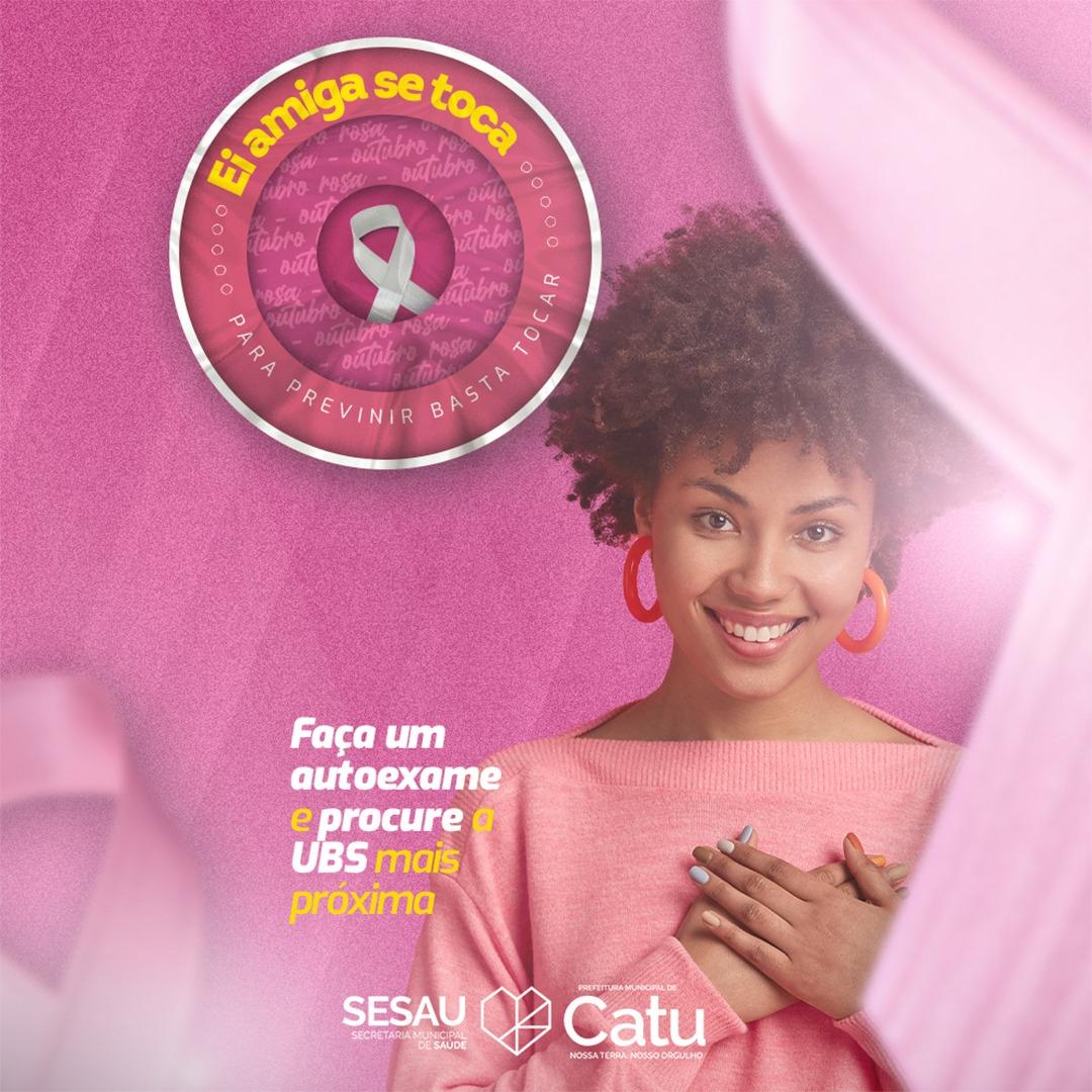 Prefeitura de Catu promoverá atividades de conscientização e prevenção ao câncer de mama