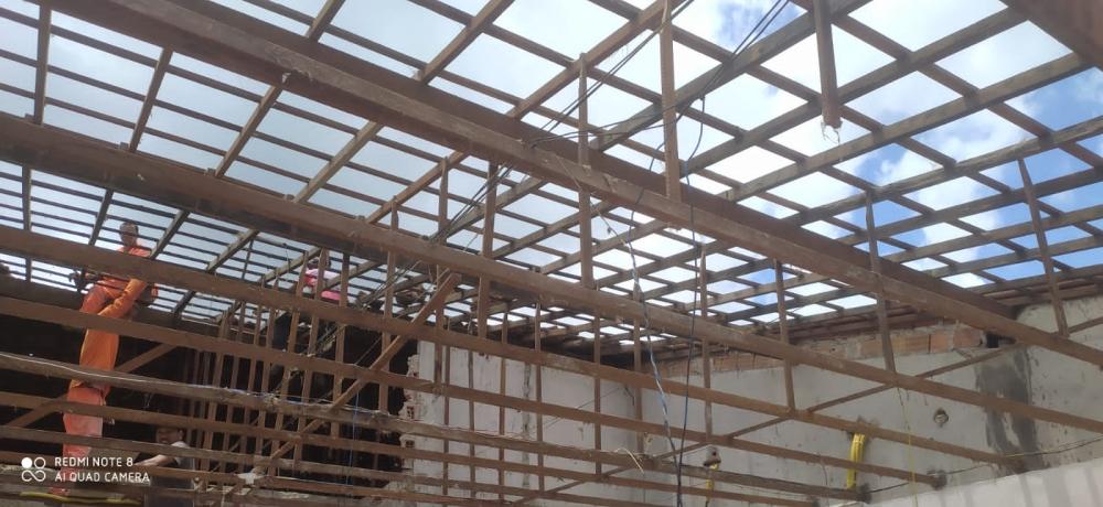 Escola Temístocles Cesar Góes Passará por reforma em telhado e parte elétrica