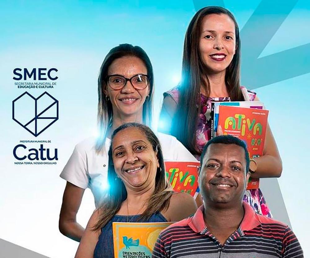 Prefeito Pequeno Sales concede reajuste de 33,24% aos professores da rede pública municipal de Catu