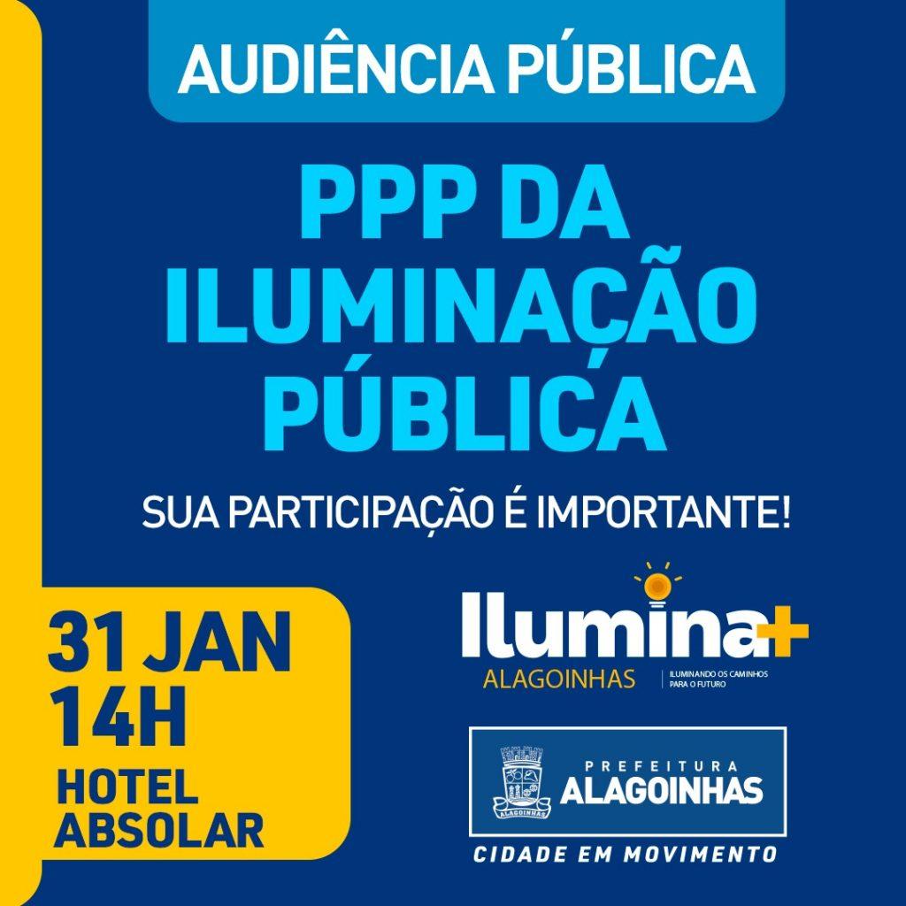 Prefeitura de Alagoinhas realiza Audiência Pública da PPP de Iluminação Pública nesta terça-feira (31)