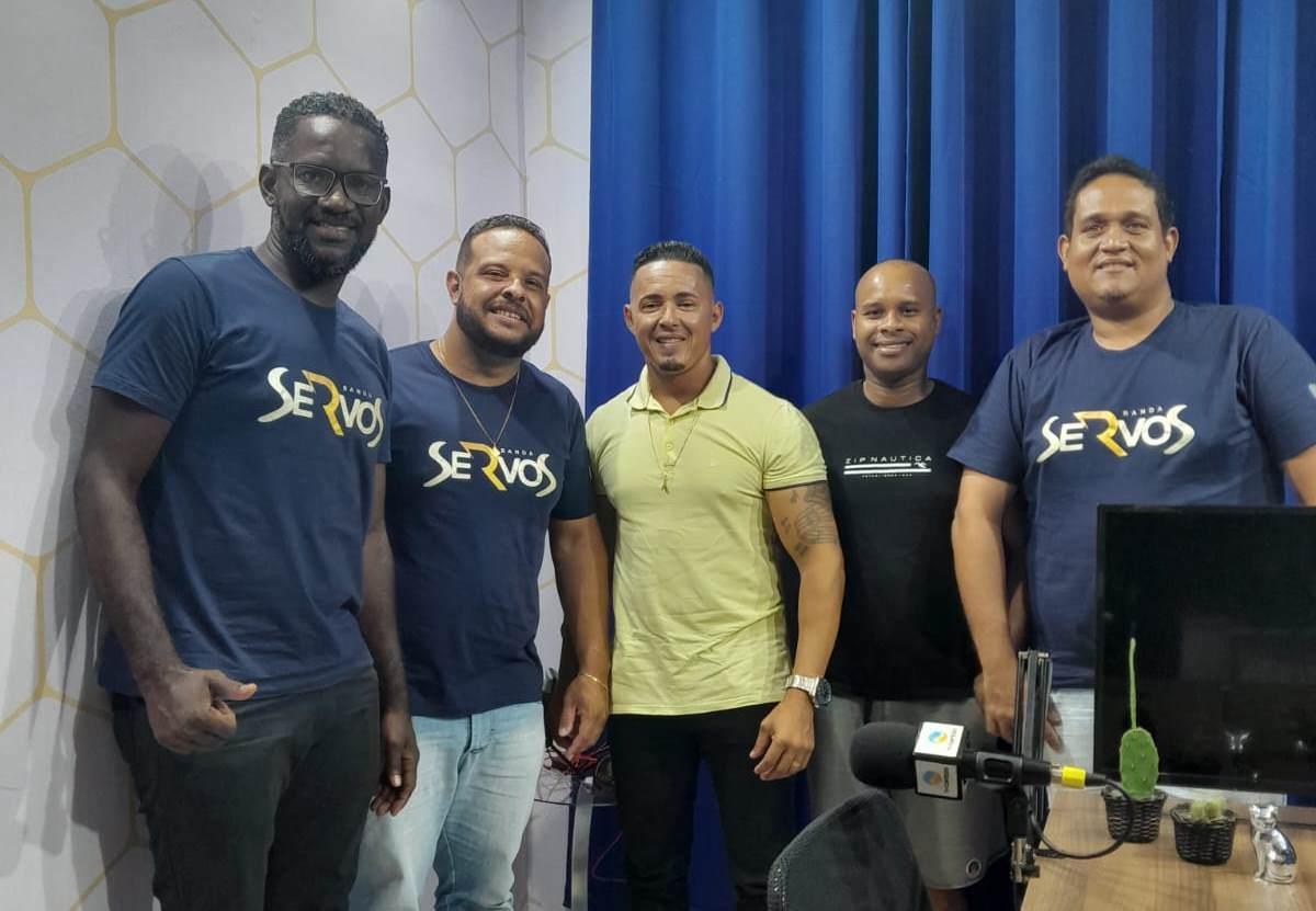 Banda Servos foi os convidados do Podcast com Janaina Teixeira desta quarta-feira (08)