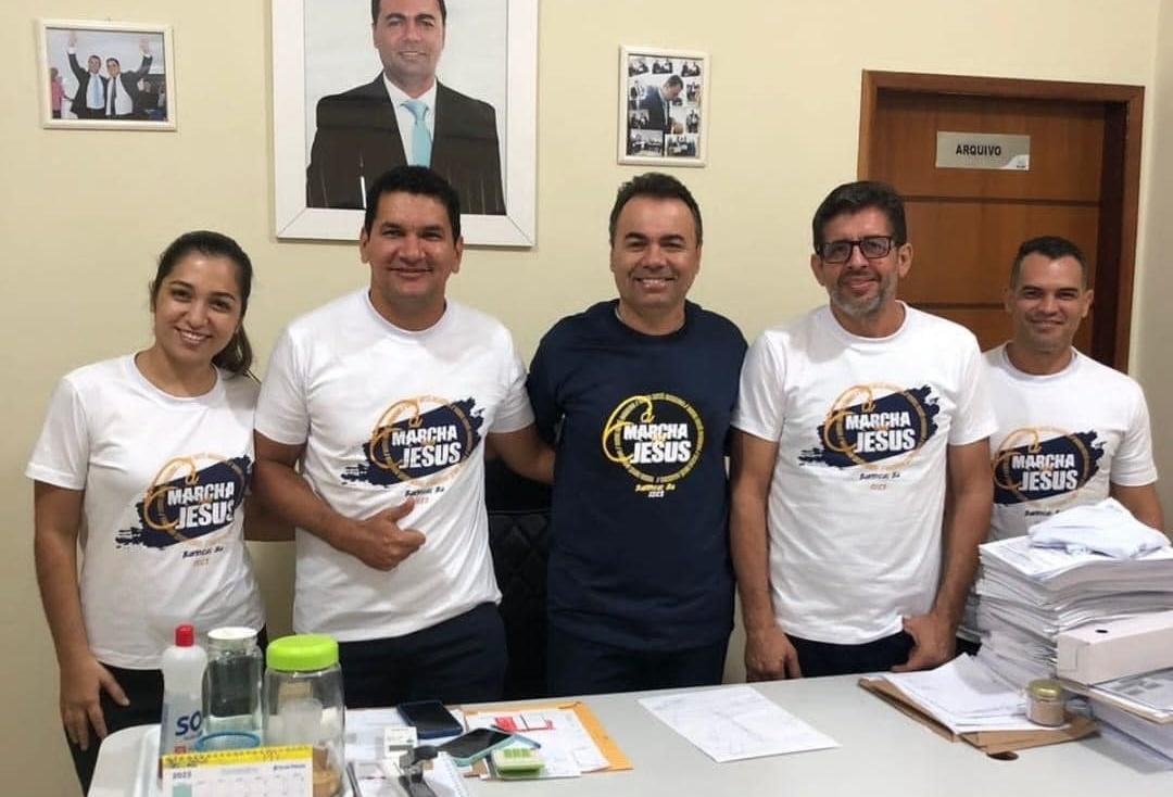 Barrocas: A 6ª edição da Marcha para Jesus será realizada no dia 22 de abril com apoio total da Prefeitura Municipal