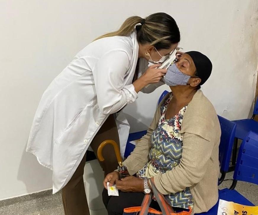 Mutirão do Glaucoma em Catu atendeu a 289 pacientes