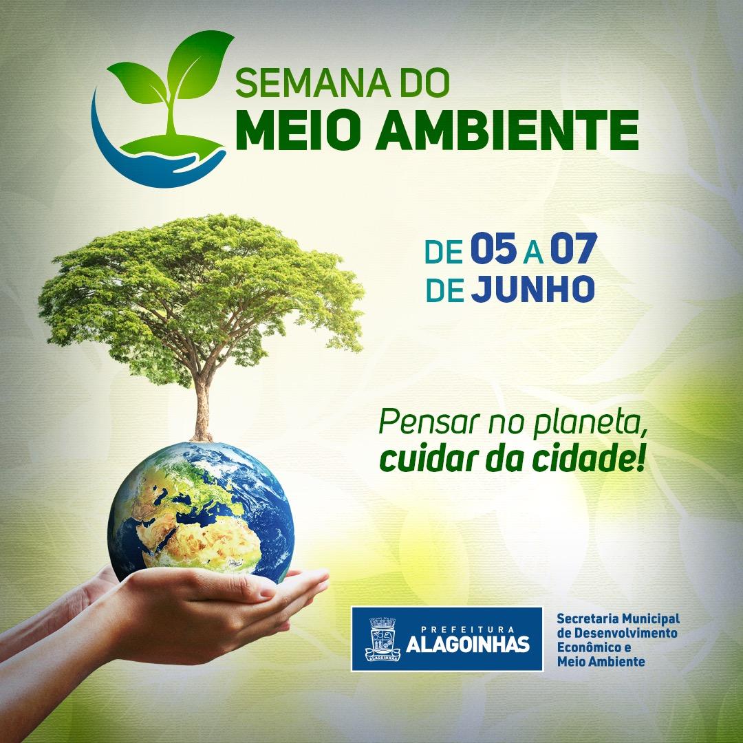 Prefeitura de Alagoinhas promove programação especial para a Semana do Meio Ambiente