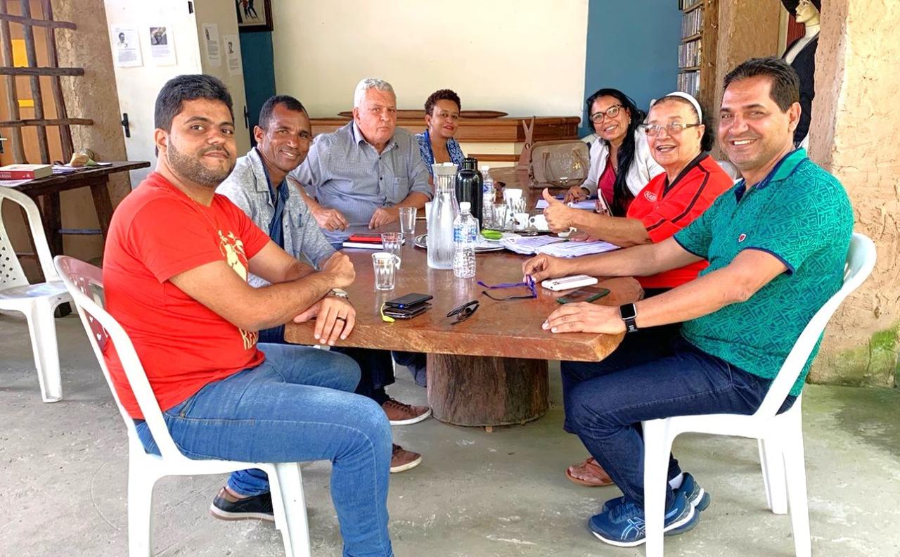 FEDERAÇÃO BRASIL DA ESPERANÇA DE ALAGOINHAS(PT, PV, PC do B) SE REUNIU PARA DISCUTIR O PLEITO MUNICIPAL DE  2024