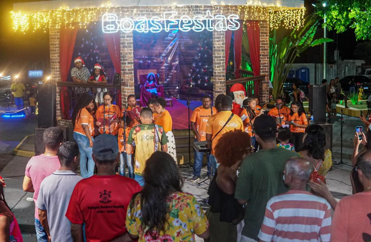 Prefeitura de Catu realiza a melhor abertura de Natal da história do Município