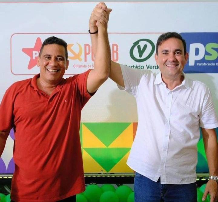 Gustavo Carmo (PSD) é oficializado pré-candidato a prefeito de Alagoinhas e Luciano Sérgio (PT), como vice