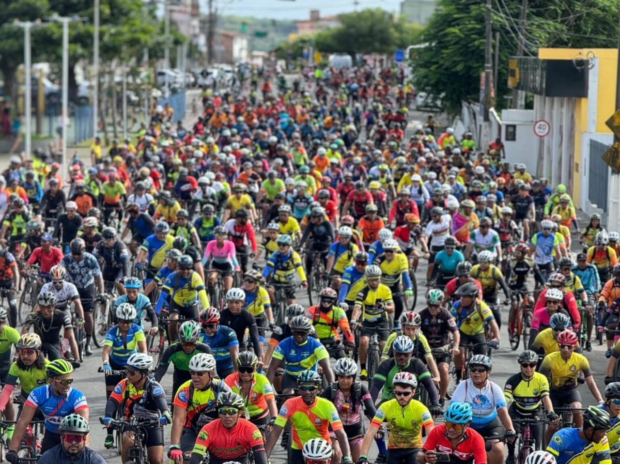 Sexta Edição do Cicloturismo de Catu contou com uma grande participação de Ciclistas