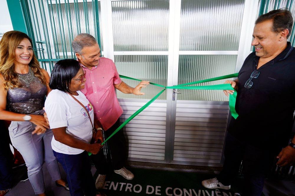 Prefeitura de Pojuca faz entrega oficial da reforma e ampliação do Centro de Convivência dos Idosos