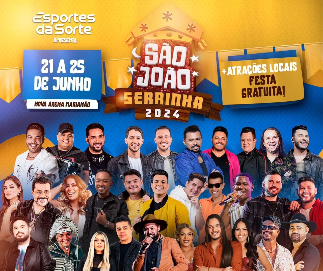 Prefeitura de Serrinha anuncia programação do São João 2024