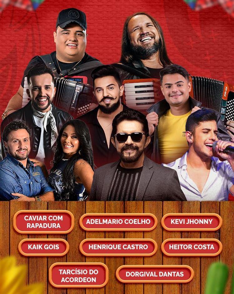 Prefeitura de Catu divulga atrações do Arraiá do Tamo Junto 2024