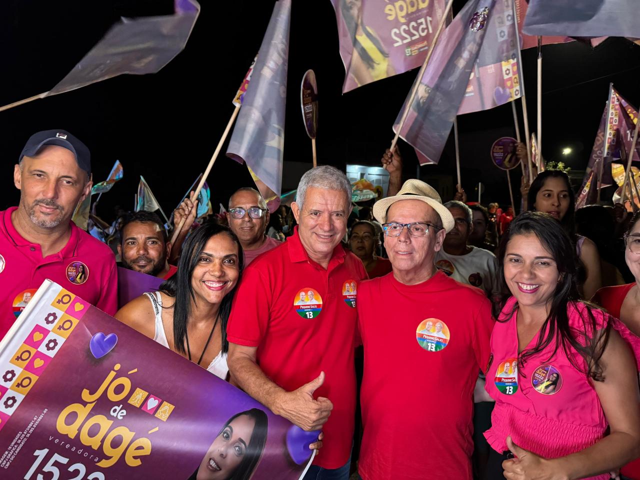 Jò de Dagé Cresce em Popularidade e Mostra Força em Caminhada na Comunidade Santa Rita