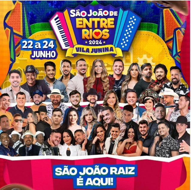 PREPAREM-SE PARA O SÃO JOÃO DE ENTRE RIOS 2024